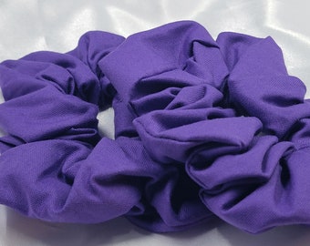 Wisteria Cotton Scrunchies