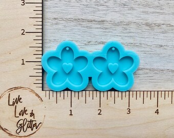 Earrings Resin Heart Shape Earrings Earrings Silicone Epoxy Resin Moulds For Jewellery Making