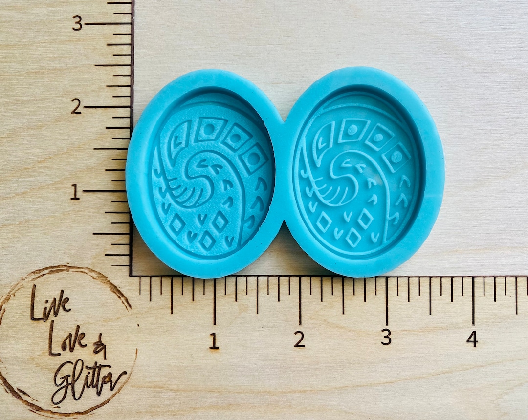 Heart of Te Fiti Silicone Mold for Resin, Heart of Te Fiti Pendant Mold