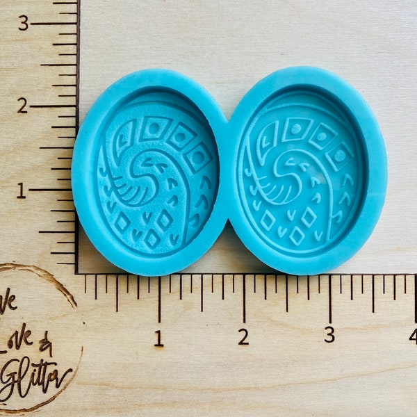 Heart of Te fiti Silicone Mold for Resin, Heart of Te fiti Pendant Mold, Heart of Te fiti Resin Mold Inspired by Moana Necklace