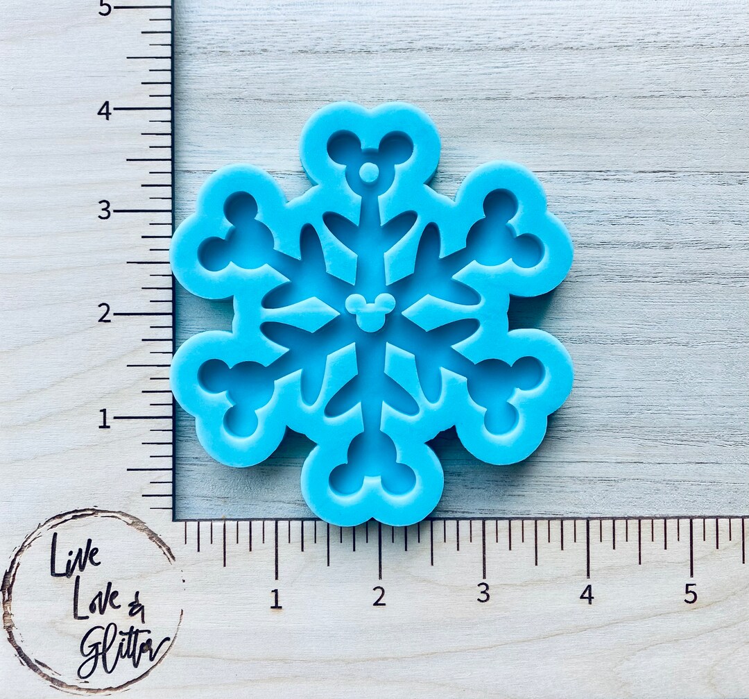 Snowflake Silicone Mold for Resin , Christmas Ornament Silicone Mold