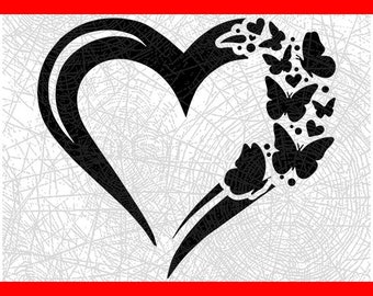 Free Free 176 Butterfly Heart Svg SVG PNG EPS DXF File