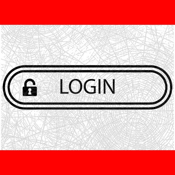 Login Button Svg Cut Files Login Button Files for Cricut // Etsy
