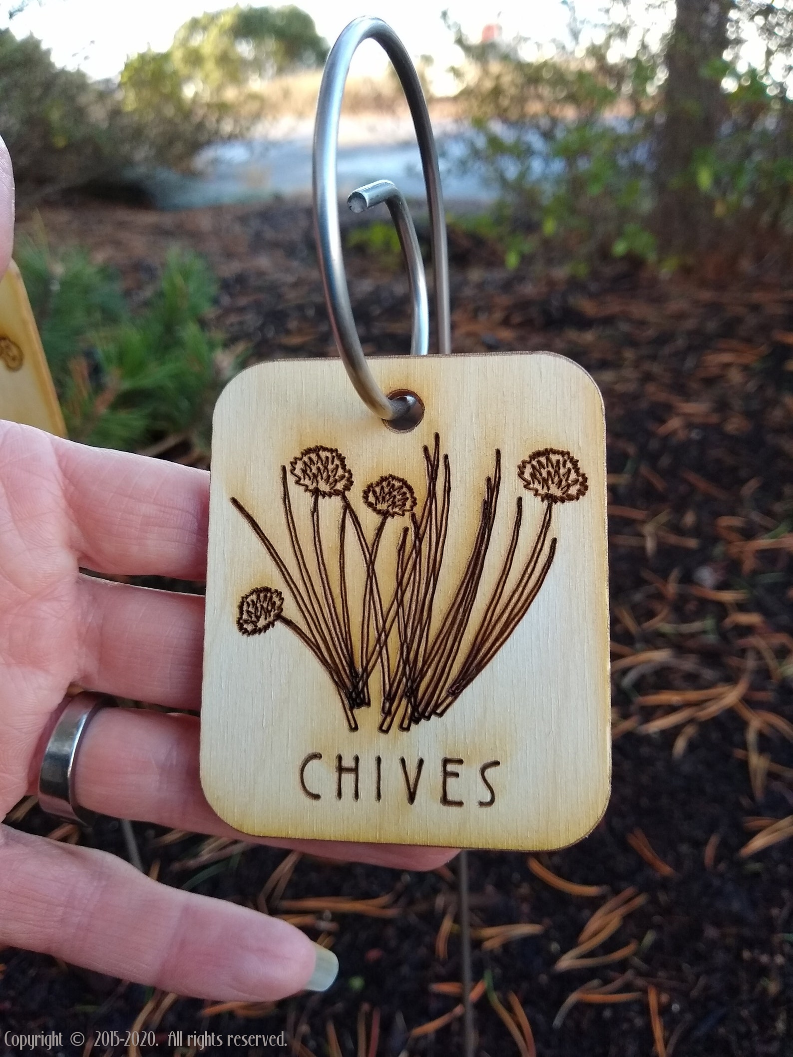 50 Garden Markers Laser Cut Laser Engraved Garden Labels Etsy