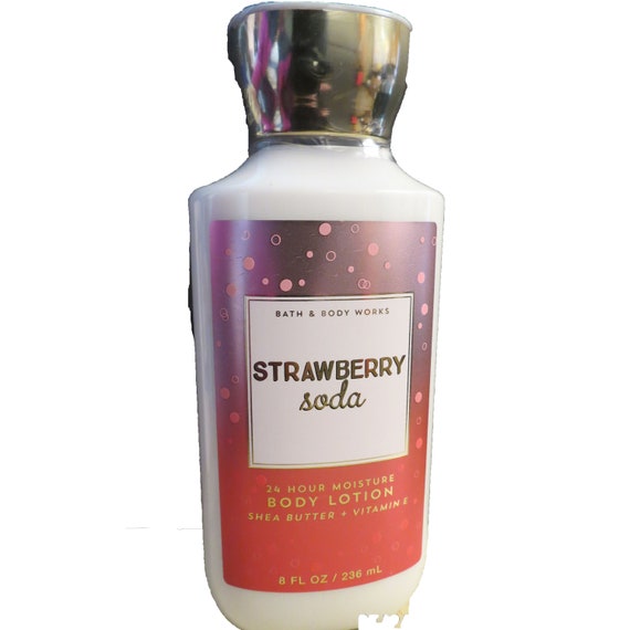 New Bath & Body Works Strawberry Soda Body Lotion 8 fl oz Etsy