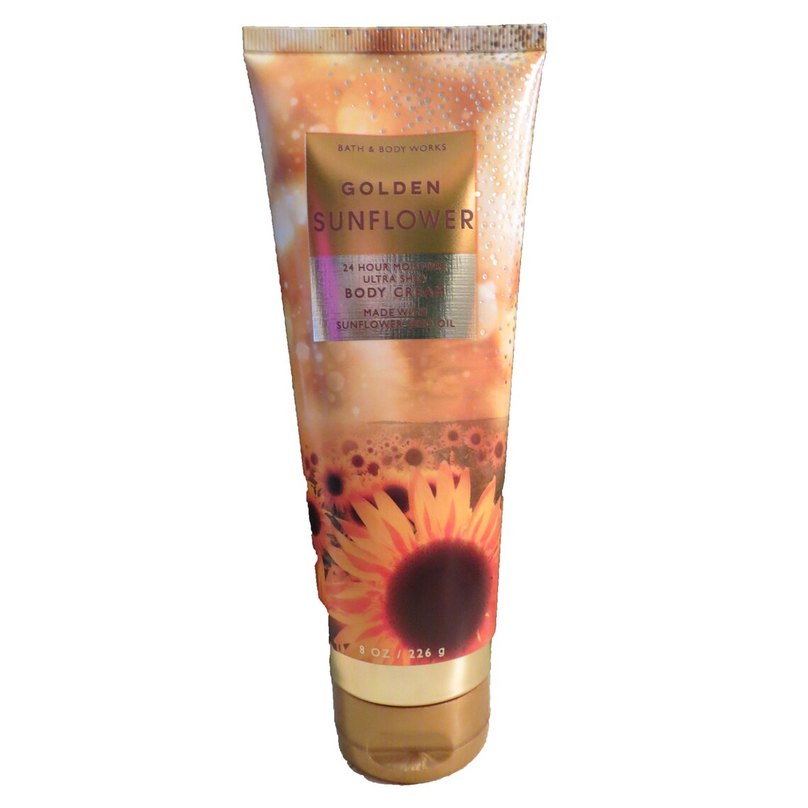 New Bath & Body Works Golden Sunflower Body Cream 8 oz Etsy