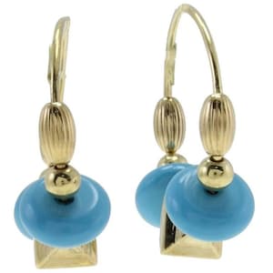 Stones 18 kt Gold Hoop Earrings