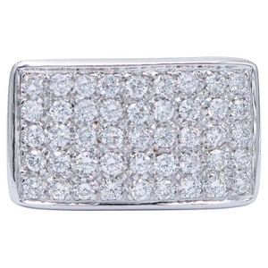 Diamonds, 18 Karat White Gold Ring