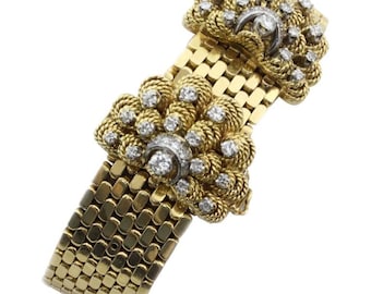 Yellow Gold and Diamonds Bracelet