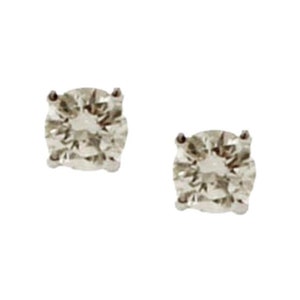 Diamonds, 18 Karat White Gold Light-Point Earrings