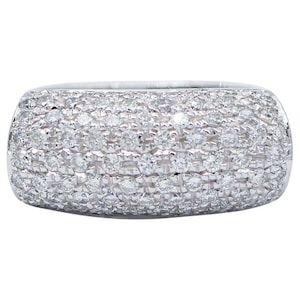 Diamonds,18 Karat White Gold Ring