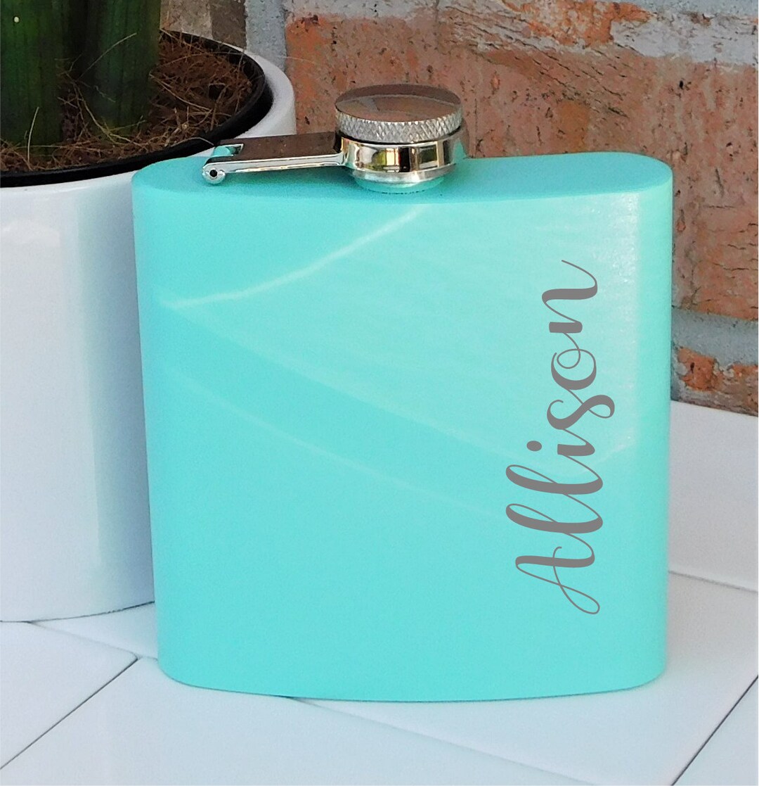 Flask Personalized Flask Customized Flask Custom Flask Etsy