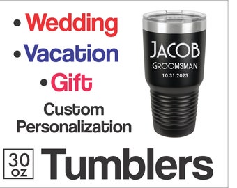 Personalized Tumbler, Custom Engraved Tumbler, Insulated Tumbler, Engraved Cup, Custom Tumbler Cup, 30oz Tumbler, Polar camel Tumbler