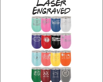 12 oz Stainless Steel Wine Tumbler: Polar Camel Insulated Stemless Cup