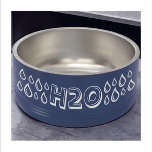 Personalized Pet Bowl: Custom Engraved Stainless Steel, Non-Slip