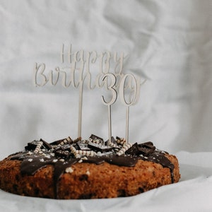 Cake topper »numbers«