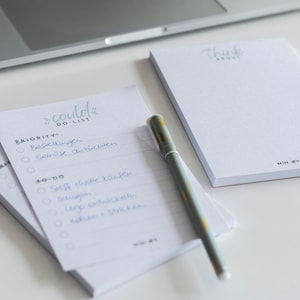 Notepad »think about« A6