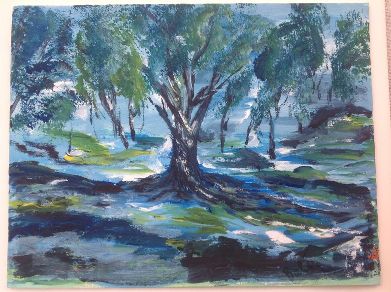 Blue Forest | Etsy