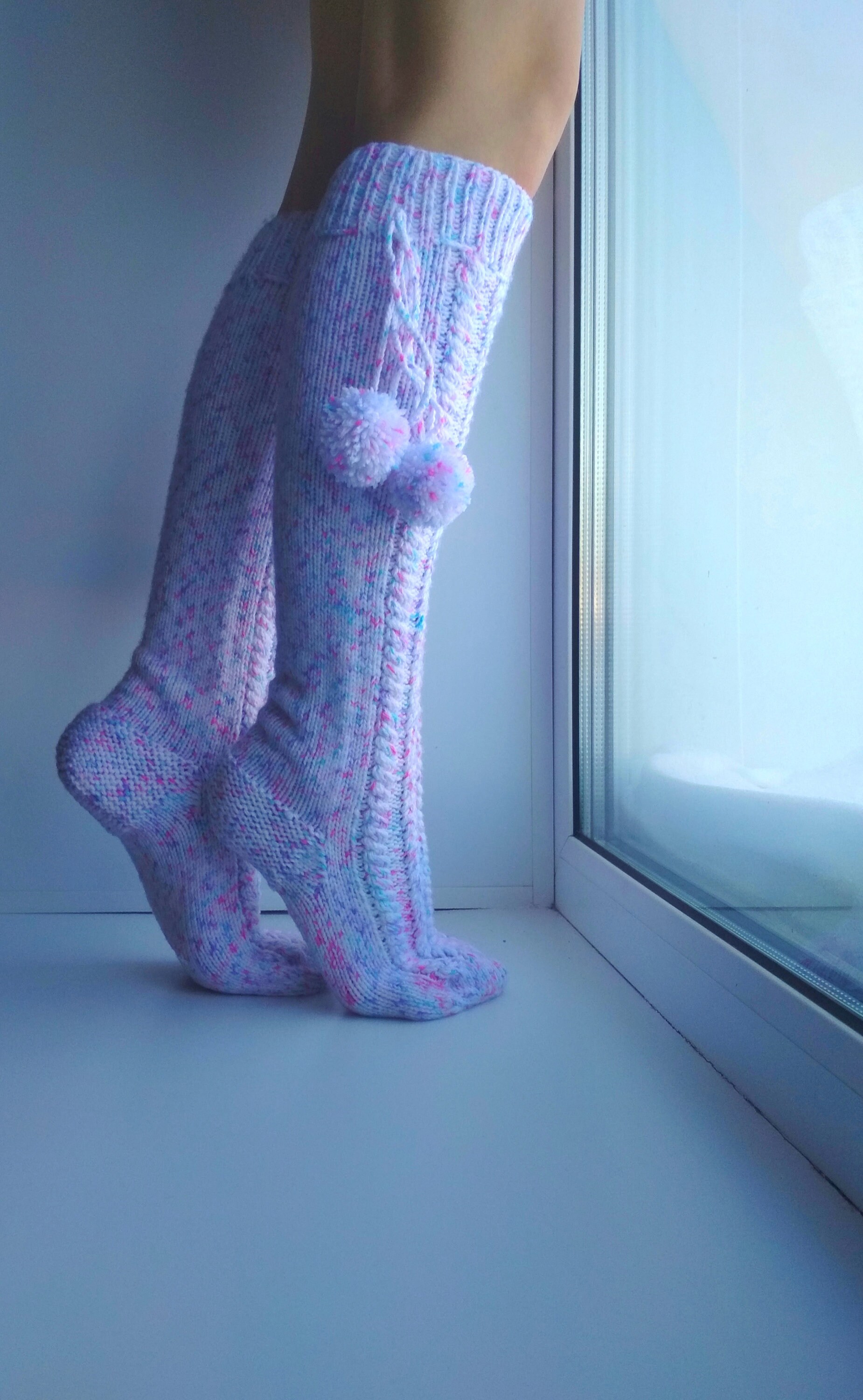 over the knee boot socks plus size