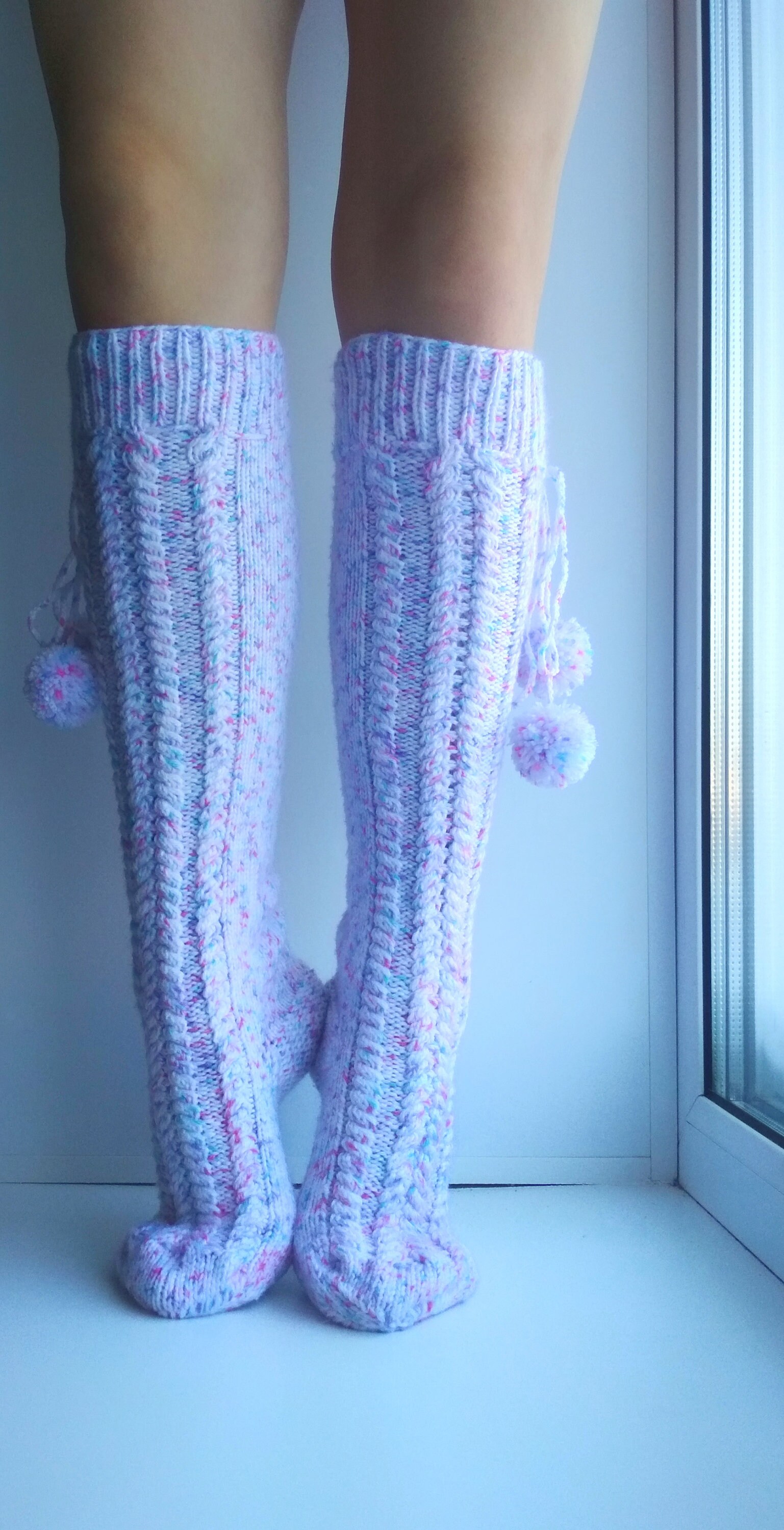 over the knee boot socks plus size