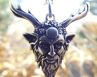 Dionysus Panas Pendant Silver Handmade Necklace Sterling 925 Ancient Greek God Symbol Gothic Jewelry