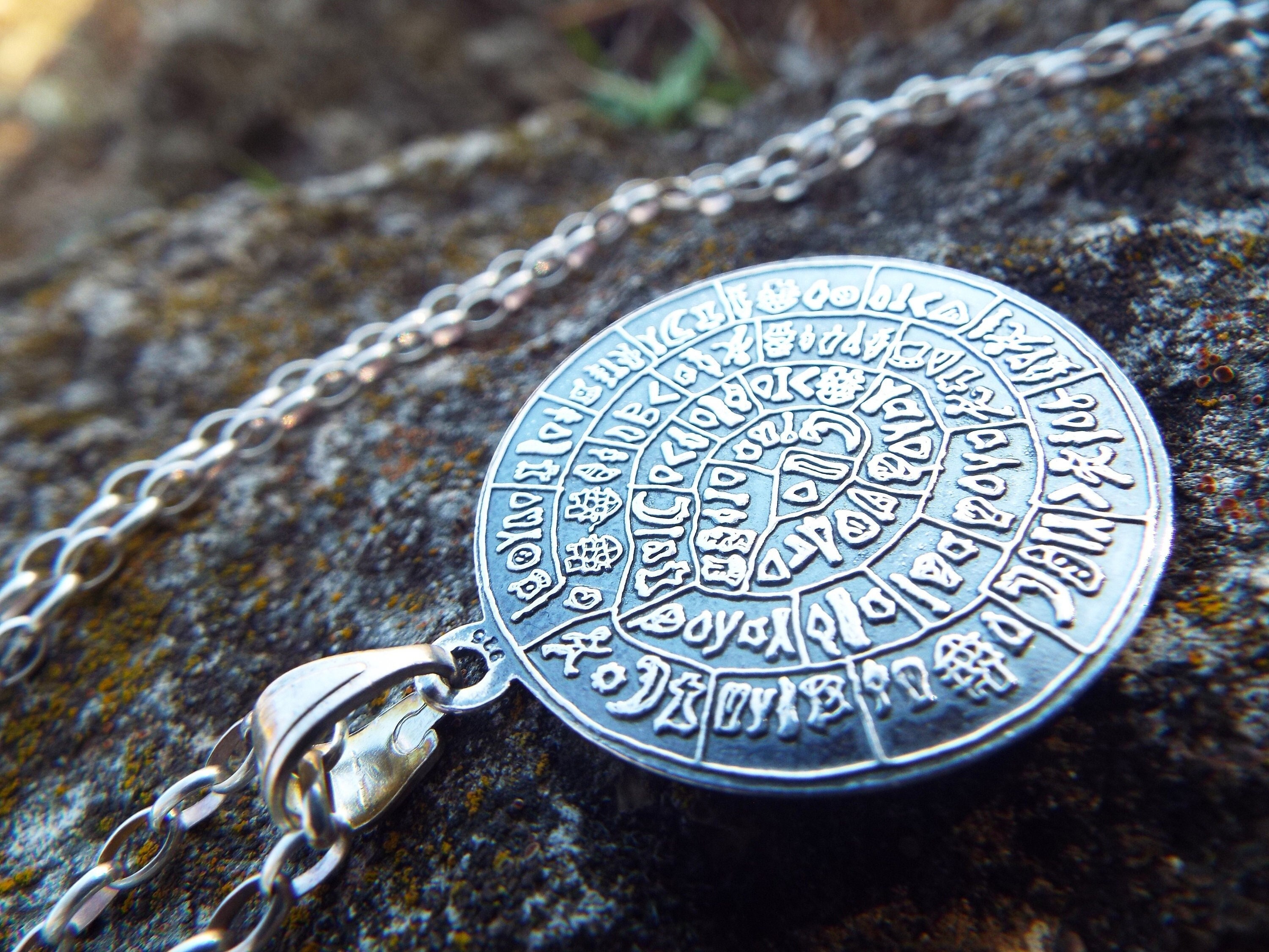 ギリシャのファイストス円盤 - Etsy 日本