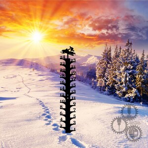 Snow Gauge, Snowmobile, Weatherman, Snow Ruler, Snow Meter