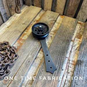 Decorative Barn Hardware/ Large 6&quot; Wheel Kit (ADD ON)