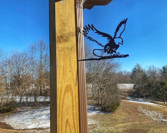 Steel Bird/Tree Eagle/Tree Bird/Yard art