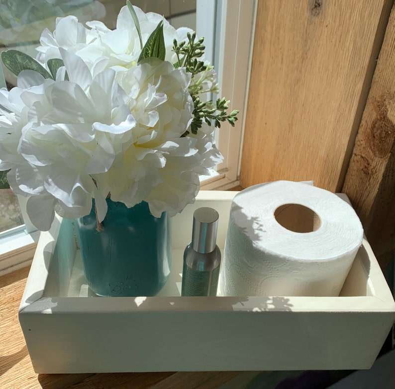 Bathroom Box/toilet Box/bathroom Storage Box/burnt Wood Etsy