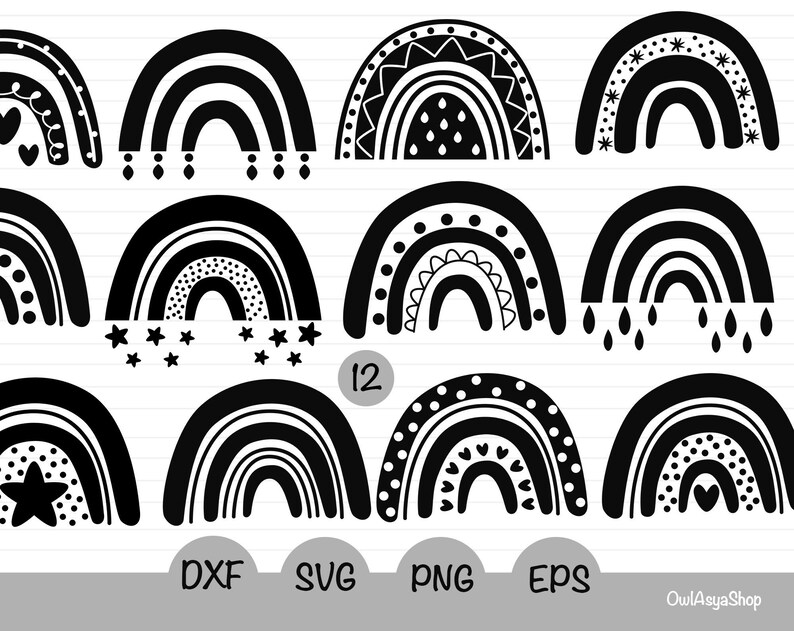 Download Rainbow Svg Files For Cricut Rainbow Clipart Rainbow Baby Svg Files For Silhouette Vector Baby Shower Clipart Modern Rainbow Commercial Use Clip Art Art Collectibles Trustalchemy Com
