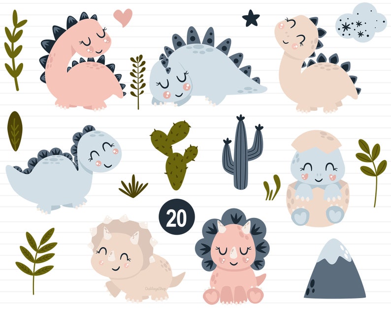 Download Baby dinosaur clipart Girl Dinosaur png Vector dinosaur ...