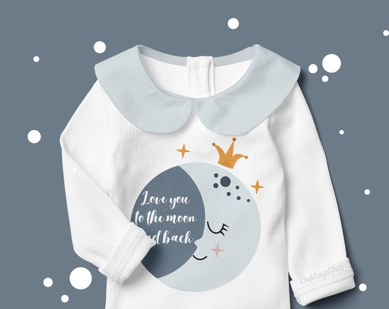 Download Moon svg Cloud clipart Rainbow png Baby neutral gender svg ...