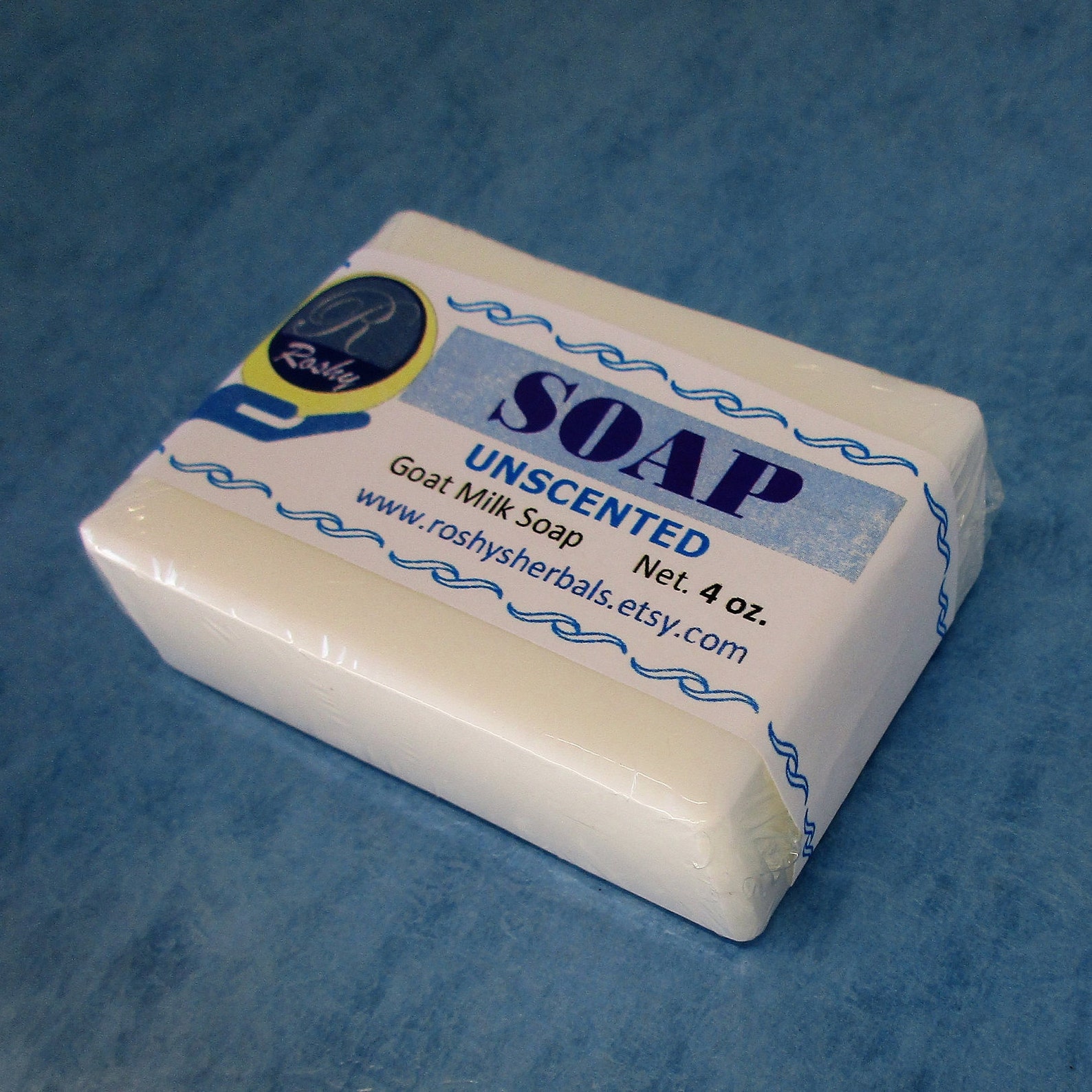 Unscented Soap, 4 Oz., Premium Goat Milk Soap. Feel Soft With Rich Leather. Great Etsy