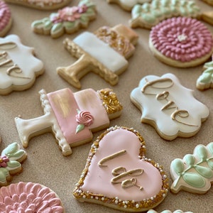 1 dozen wedding cookies | wedding shower | engagement