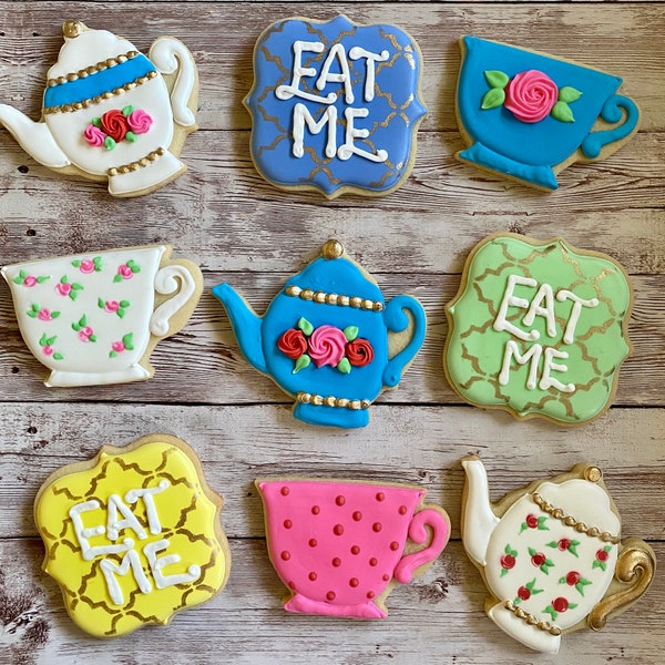 Teacup Cookies Etsy