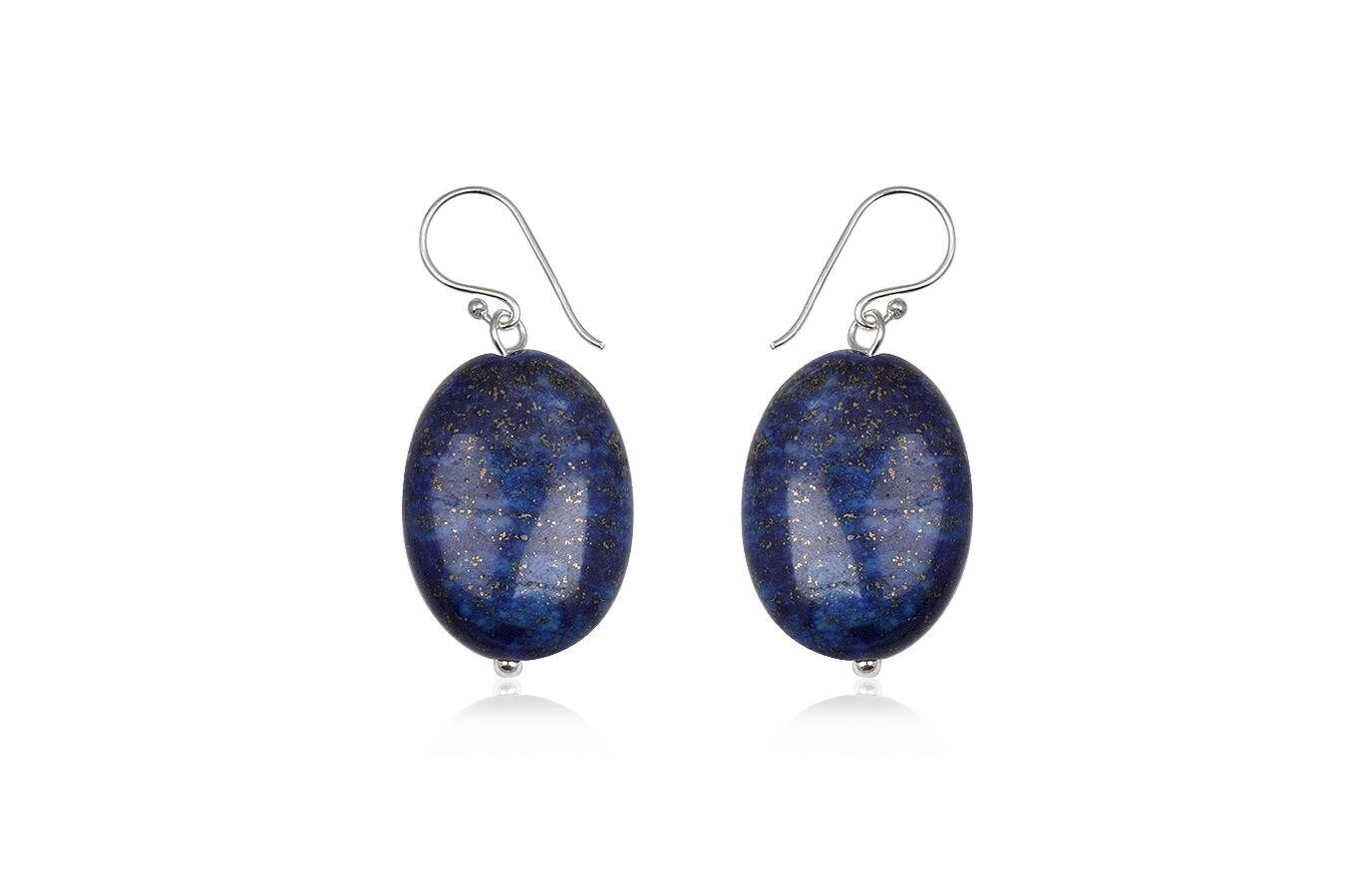 Las Mejores Ofertas En Pendientes Finos De Lapislázuli De Amor Azul | EBay
