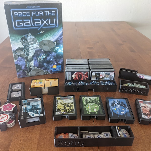 Race for the Galaxy and All Expansions Insert || Storage Solution || Games themselves not included