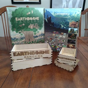 Earthborne Rangers + All Expansions Card Organizer and Bit Boxes