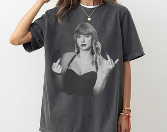 T-Swizzle Middle Finger Shirt, T-Swizzle Shirt, Era Tour Shirt, L.ver Album Shirt, TS Era Tour Shirt