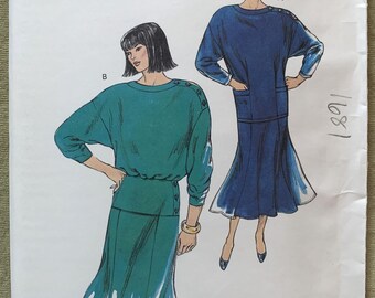 Vintage 1980's Kwik Sew Pattern 1625/1626, Misses' Swimsuit Vintage 1980's Kwik Sew Pattern 1625/1626, Misses' Swimsuit