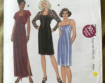 Kwik Sew 3053 Dress Size: XS-S-M-L-XL Uncut Sewing Pattern