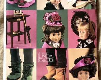 Vogue Doll Collection Pattern P906, 18" Doll Accessories, Designed by Linda Carr, UNCUT/FF, One Size