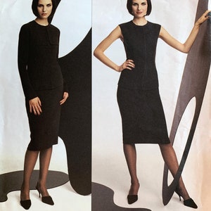 2003 Vogue Pattern 2767, Vogue American Designer, Donna Karan New York, Misses&#39;/Misses&#39; Petite Bolero/Top/Skirt, UNCUT/FF, Size 14-16-18