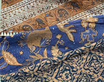 Vintage Indonesian Batik Fabric / Sarongs / Prints