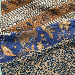 Vintage Indonesian Batik Fabric / Sarongs / Prints