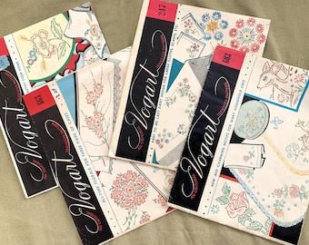 Vintage 1950&#39;s Vogart Transfer Patterns