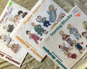 Vintage 1980's Sunrise Designs, Baby Clothes Patterns