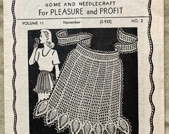 Vintage 1940's the Workbasket Magazines, Home and Needlecraft