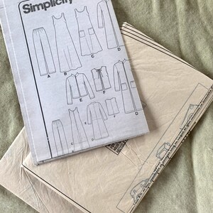 2004 Simplicity Pattern 4789, Misses' Pants/vest/jacket/jumper, Size AA ...